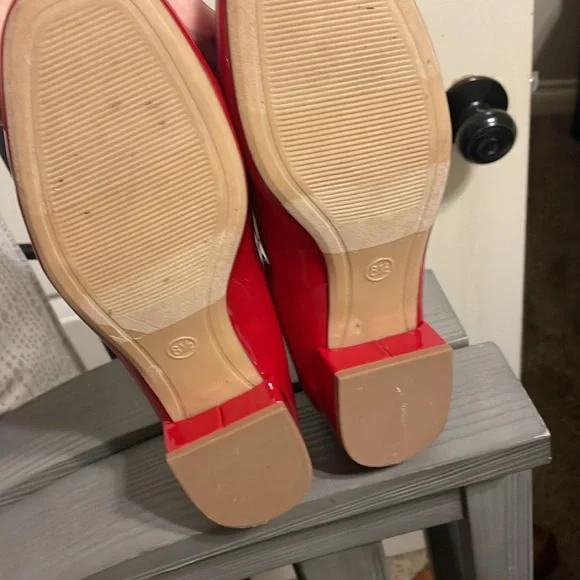 A New Day Women's Red Ballet Flats - Picture 3 of 4